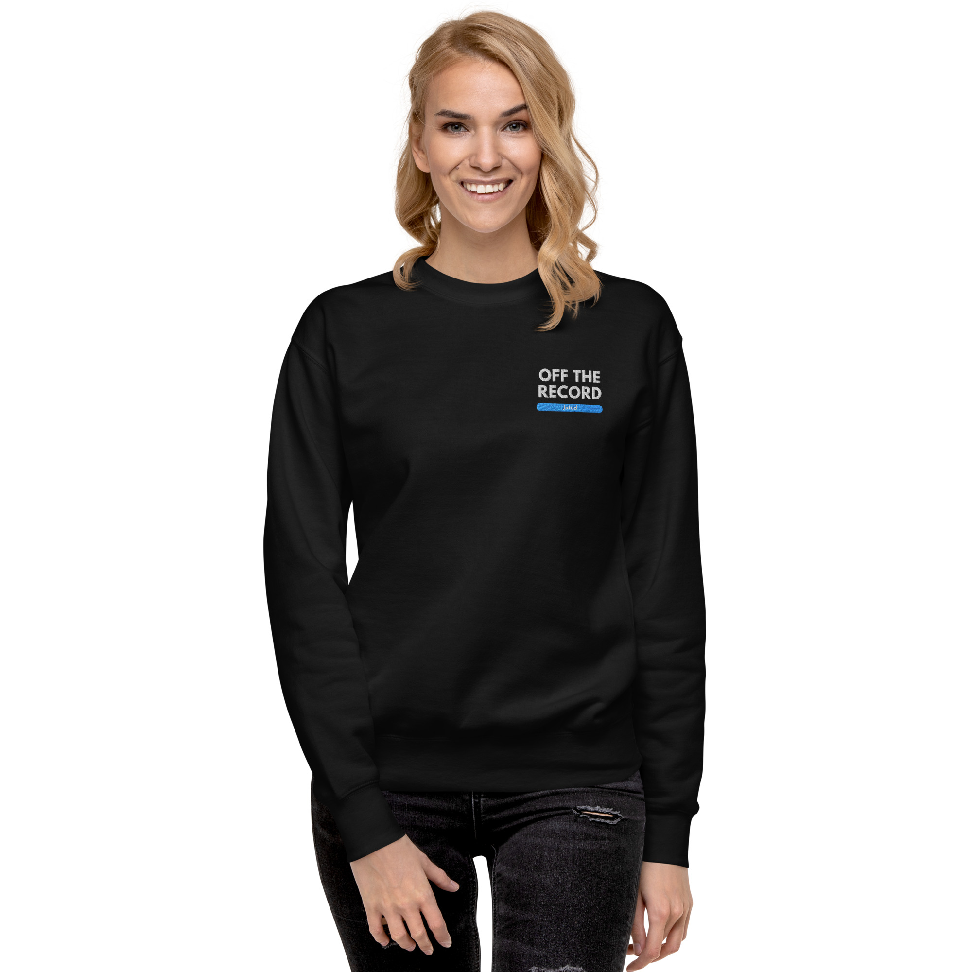 Premium Black Sweatshirt - Image 2