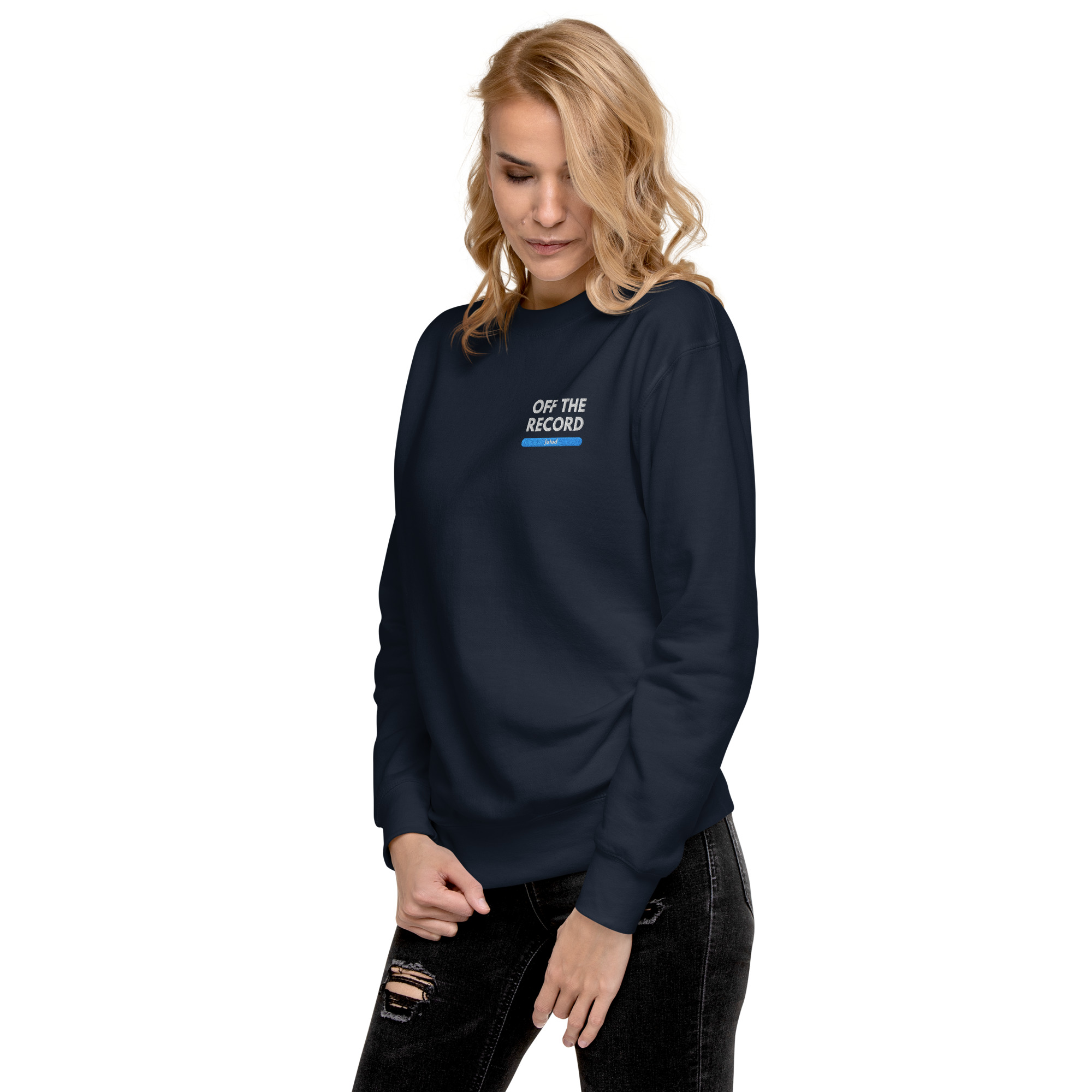 Premium Navy Sweatshirt - Image 3