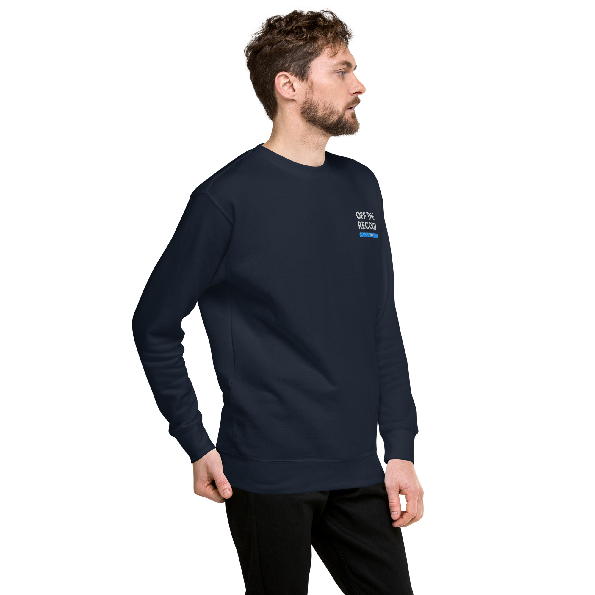 Premium Navy Sweatshirt - Image 2